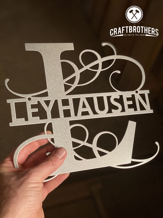 Da ist es, unser neues Mini-Namensmonogramm!