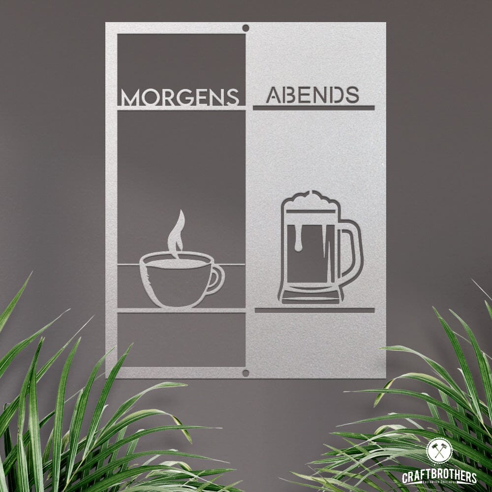 Barschild - "Kontrast" Bier-Edition Dekoartikel Craftbrothers