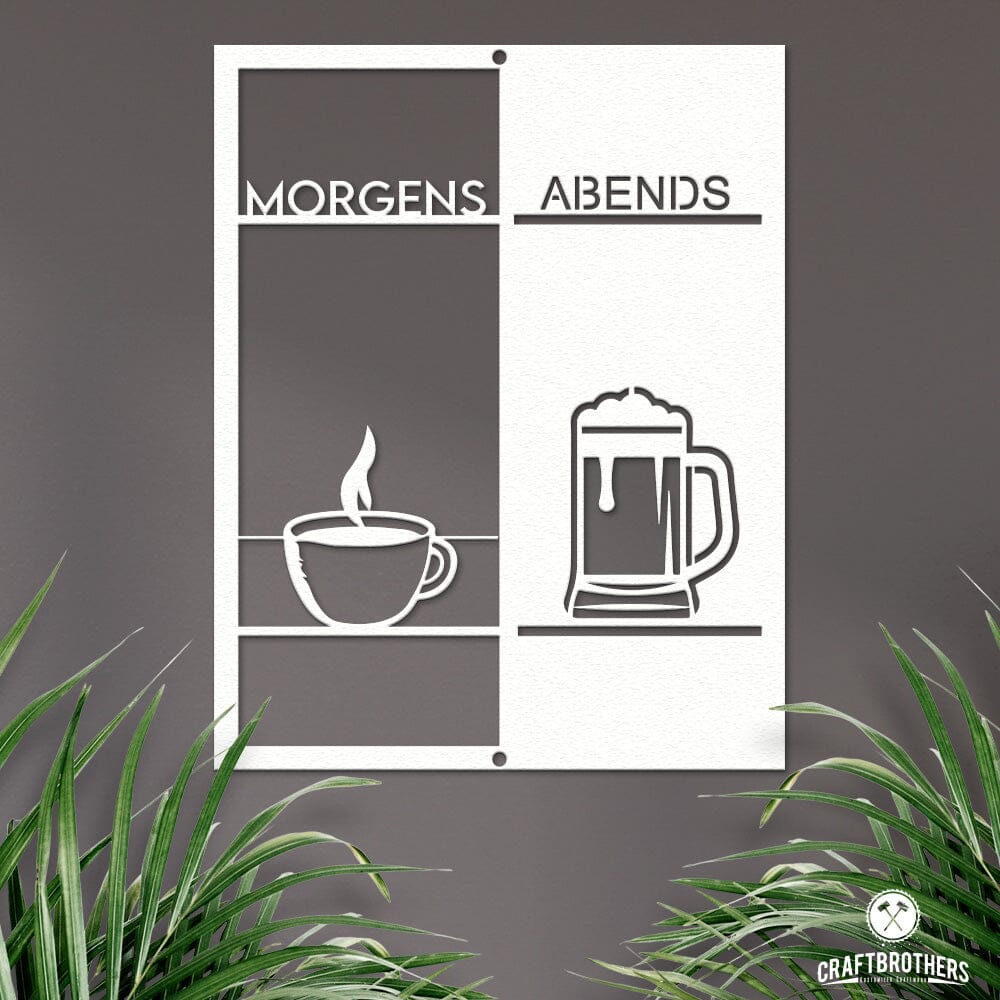 Barschild - "Kontrast" Bier-Edition Dekoartikel Craftbrothers