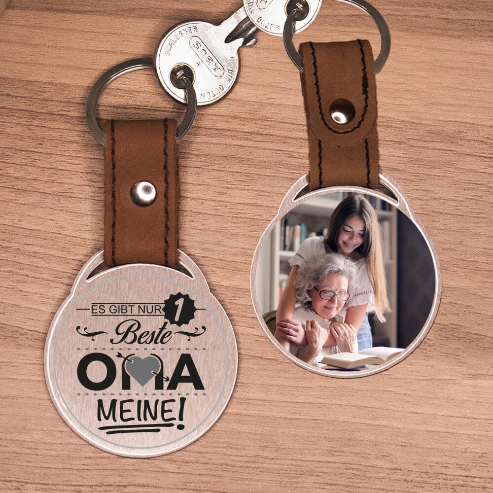 Foto - Schlüsselanhänger - Beste Oma Schlüsselanhänger Craftbrothers