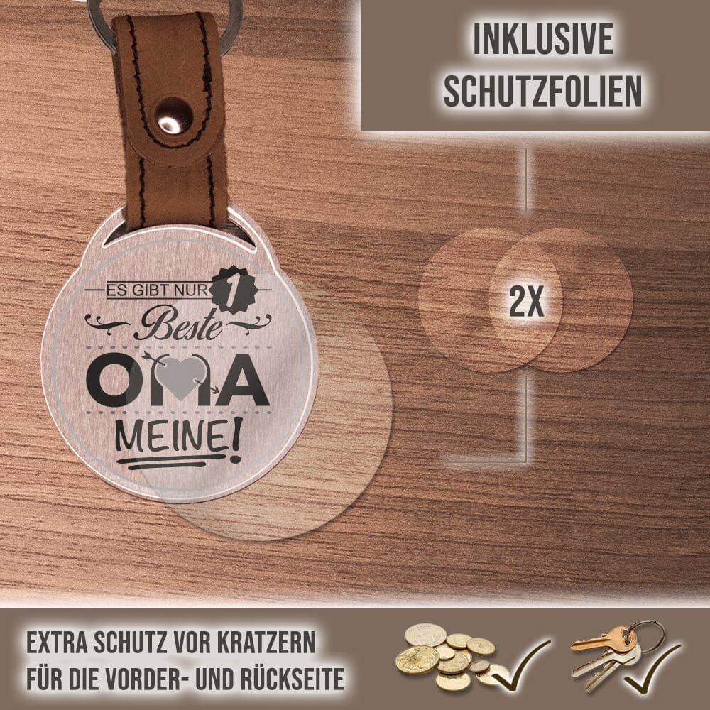 Foto - Schlüsselanhänger - Beste Oma Schlüsselanhänger Craftbrothers