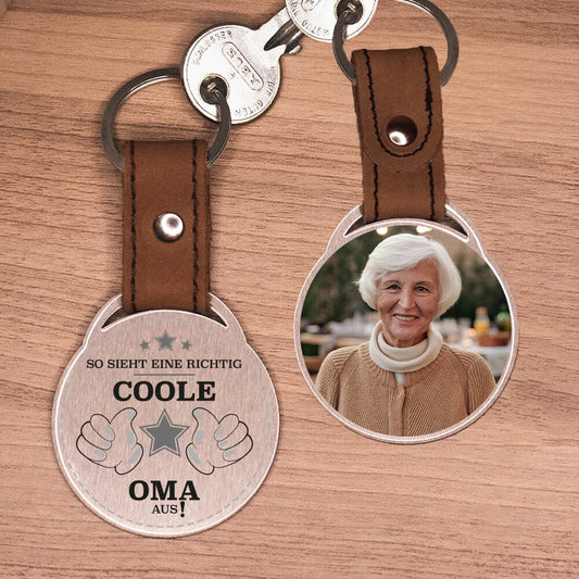 Foto - Schlüsselanhänger - Coole Oma Schlüsselanhänger Craftbrothers