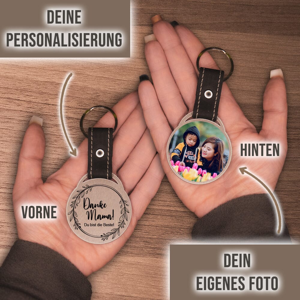Foto - Schlüsselanhänger - Danke Mama! Schlüsselanhänger Craftbrothers