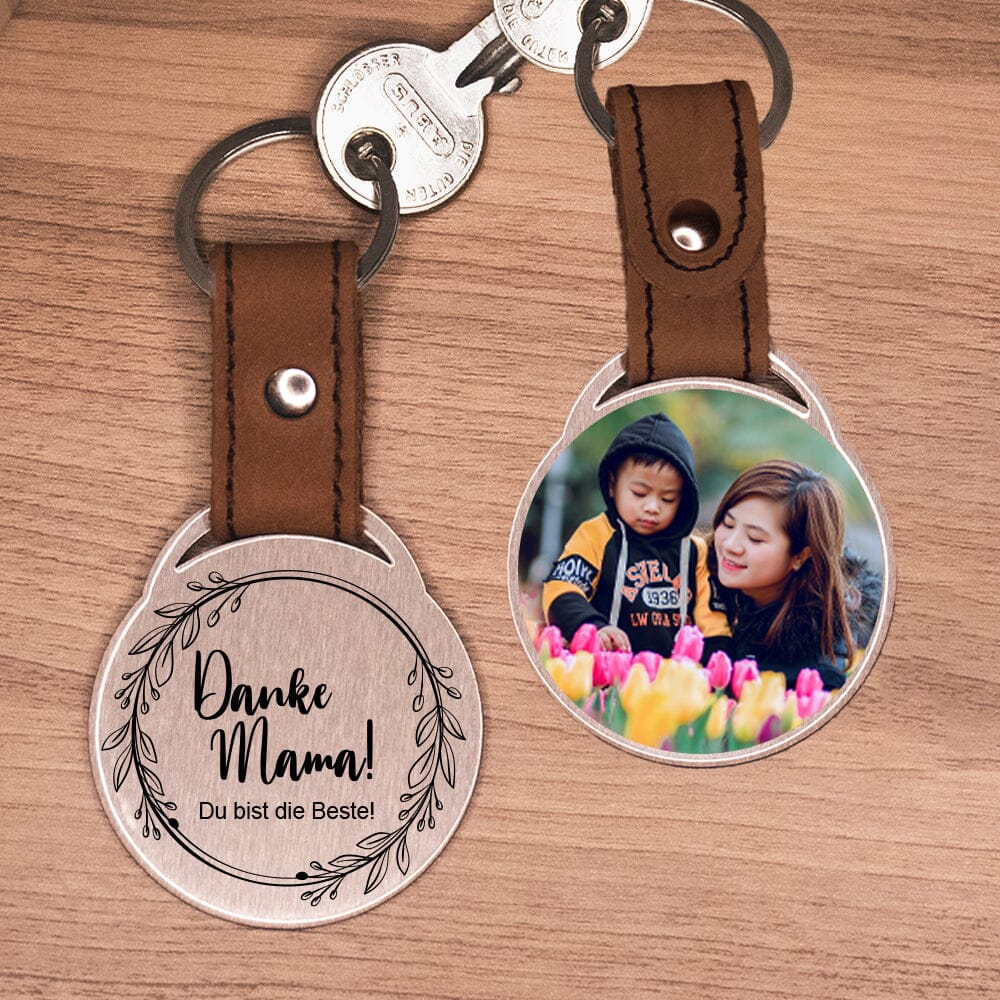 Foto - Schlüsselanhänger - Danke Mama! Schlüsselanhänger Craftbrothers