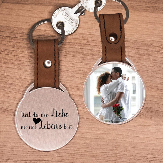 Foto - Schlüsselanhänger - Liebe meines Lebens Schlüsselanhänger Craftbrothers
