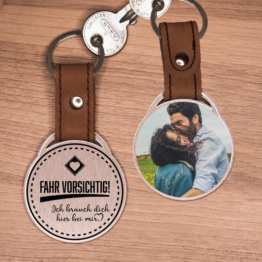 Foto - Schlüsselanhänger - Fahr vorsichtig! Schlüsselanhänger Craftbrothers