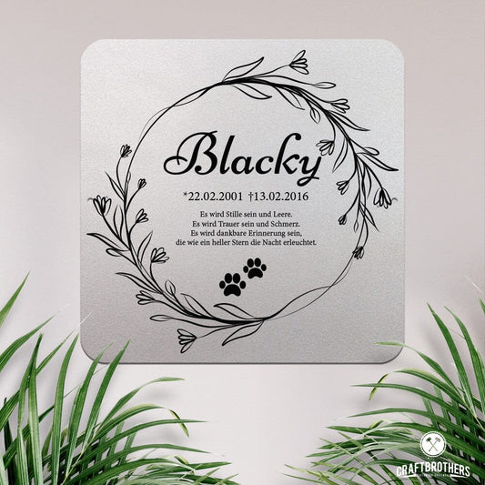 Gedenktafel - Blacky Craftbrothers