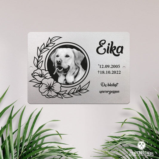 Gedenktafel - Pflanze Craftbrothers