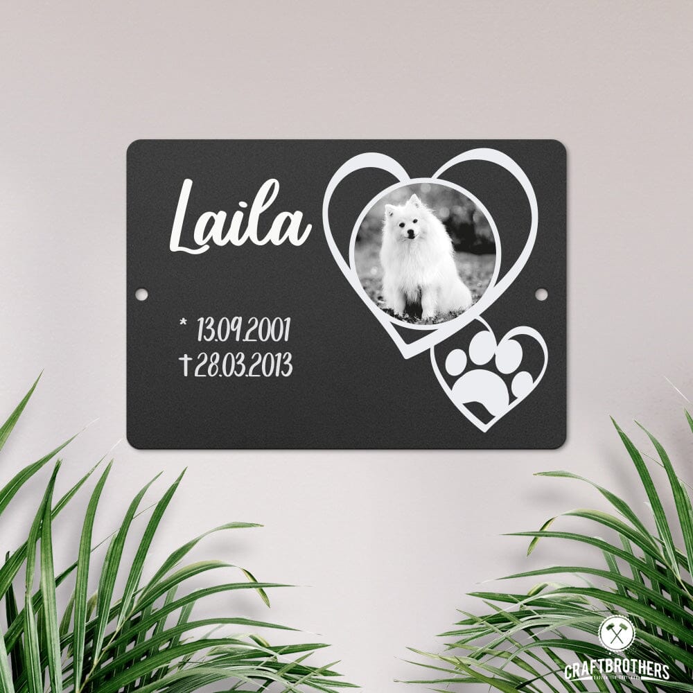 Gedenktafel - Zwei Herzen Craftbrothers