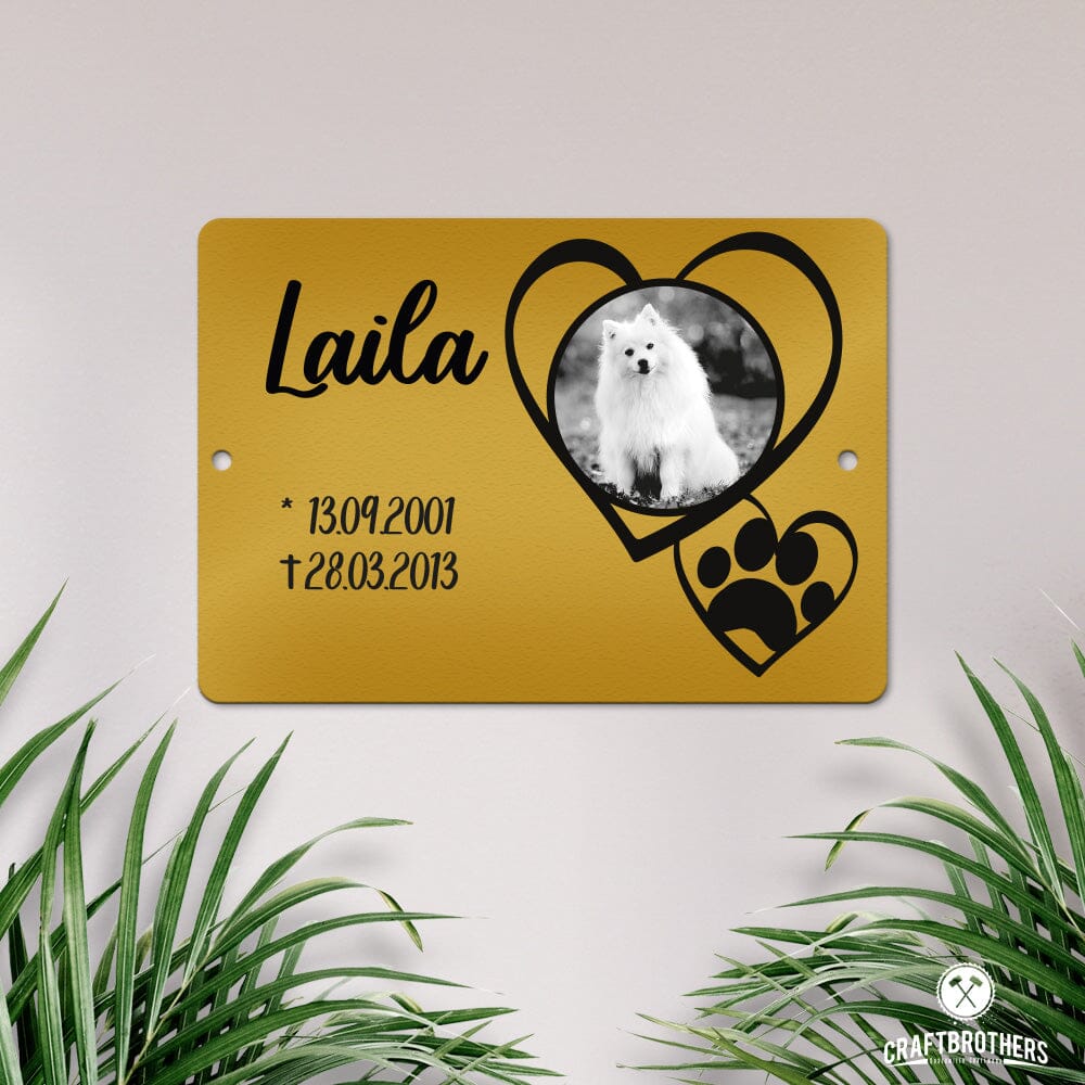 Gedenktafel - Zwei Herzen Craftbrothers