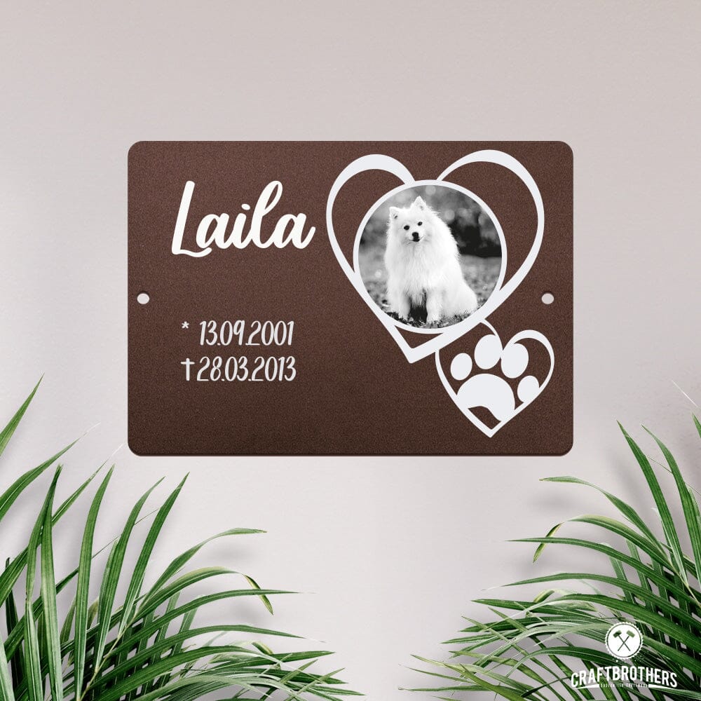 Gedenktafel - Zwei Herzen Craftbrothers