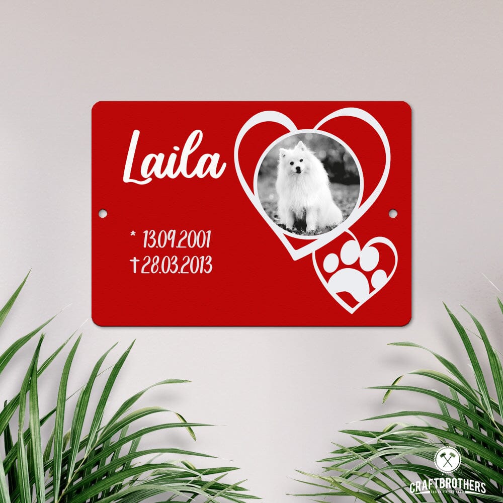 Gedenktafel - Zwei Herzen Craftbrothers