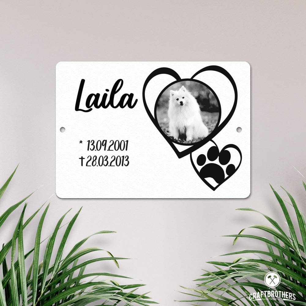 Gedenktafel - Zwei Herzen Craftbrothers