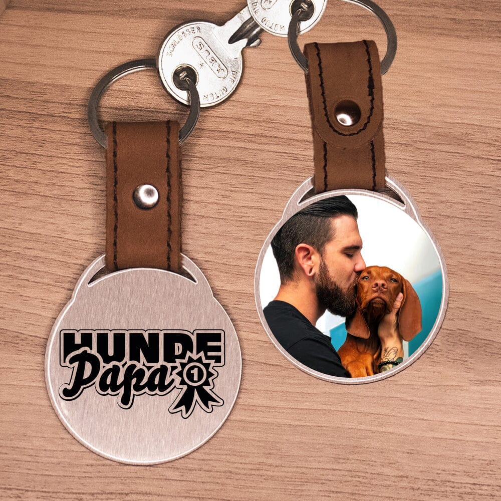 Foto - Schlüsselanhänger - Hundepapa Schlüsselanhänger Craftbrothers