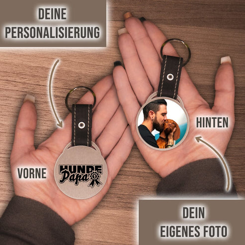 Foto - Schlüsselanhänger - Hundepapa Schlüsselanhänger Craftbrothers