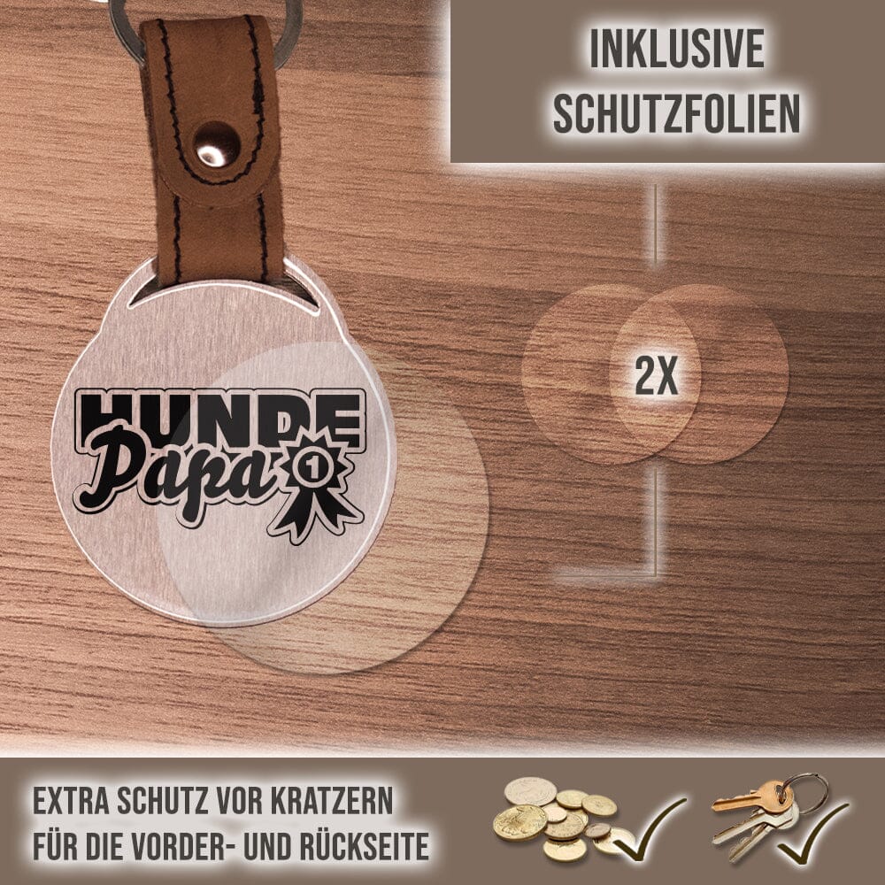 Foto - Schlüsselanhänger - Hundepapa Schlüsselanhänger Craftbrothers