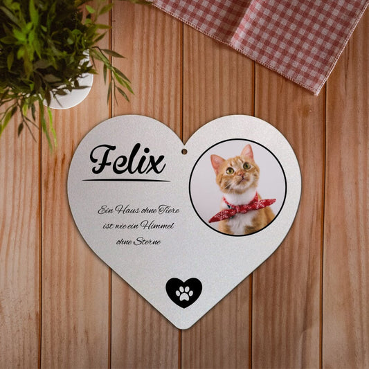 Kleines Katzenherz (inklusive Foto) Craftbrothers