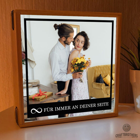 "Craftbrothers Lumina" - Für immer an deiner Seite Leuchtkasten Craftbrothers
