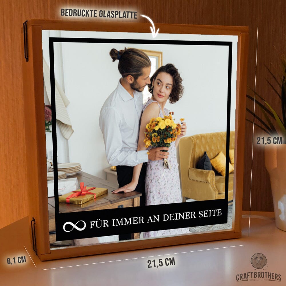 "Craftbrothers Lumina" - Für immer an deiner Seite Leuchtkasten Craftbrothers