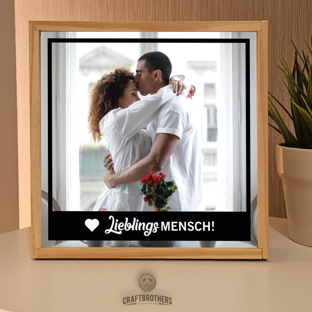 "Craftbrothers Lumina" - Lieblingsmensch Leuchtkasten Craftbrothers