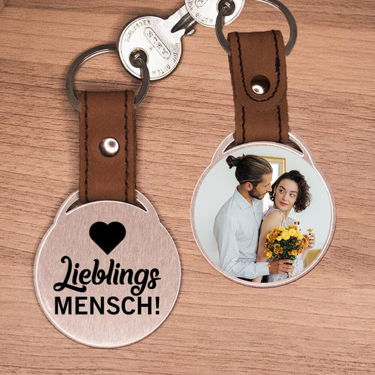 Foto - Schlüsselanhänger - Lieblingsmensch Schlüsselanhänger Craftbrothers