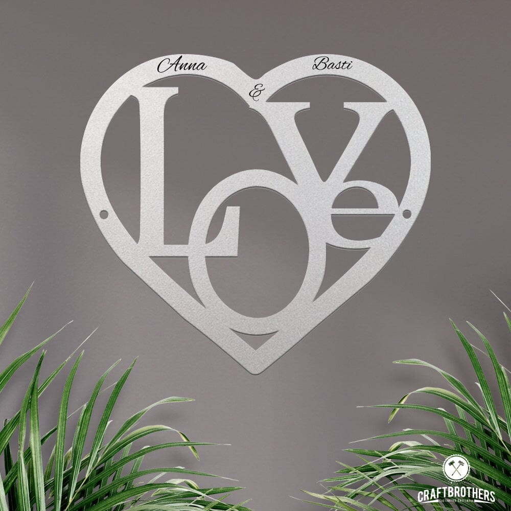Love Heart - Dekoherz I (personalisierbar) Craftbrothers