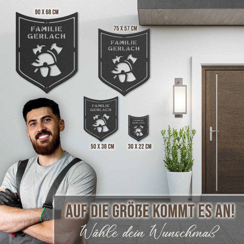 Personalisierbares Zunftwappen