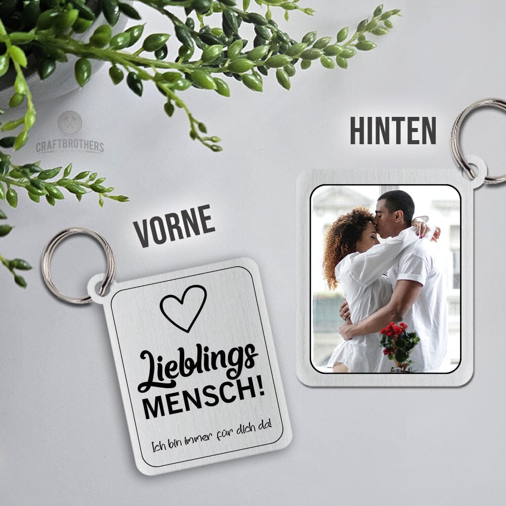 Schlüsselanhänger New Style - Lieblingsmensch Craftbrothers