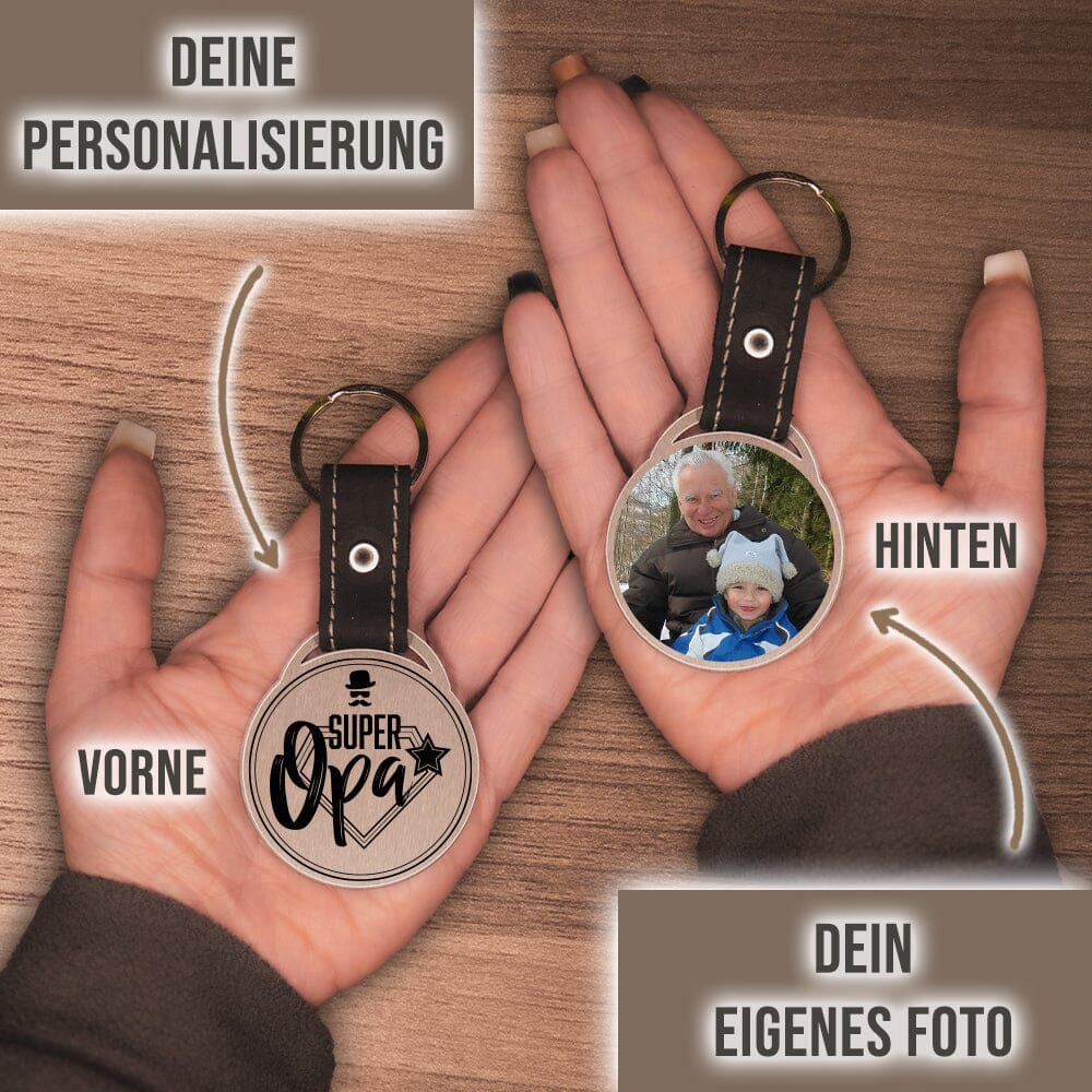 Foto - Schlüsselanhänger - Super Opa! Schlüsselanhänger Craftbrothers