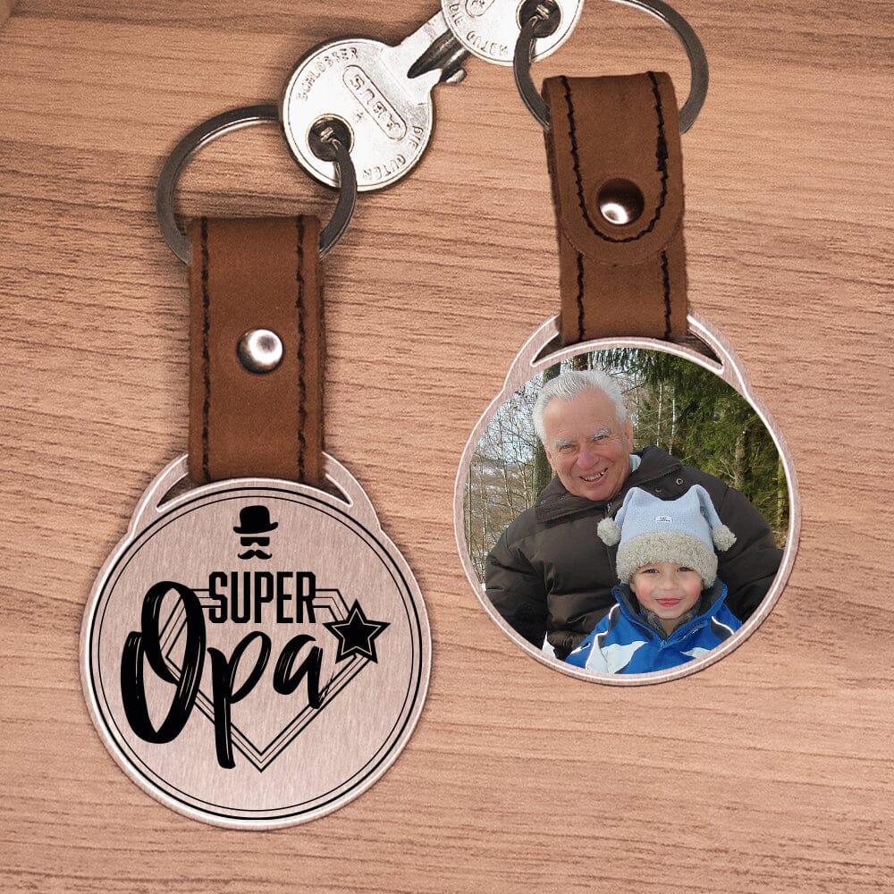 Foto - Schlüsselanhänger - Super Opa! Schlüsselanhänger Craftbrothers