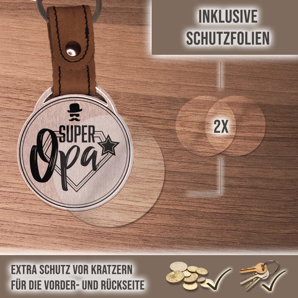 Foto - Schlüsselanhänger - Super Opa! Schlüsselanhänger Craftbrothers
