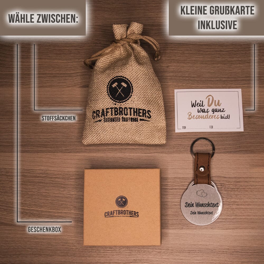 Foto - Schlüsselanhänger - Herz Schlüsselanhänger Craftbrothers