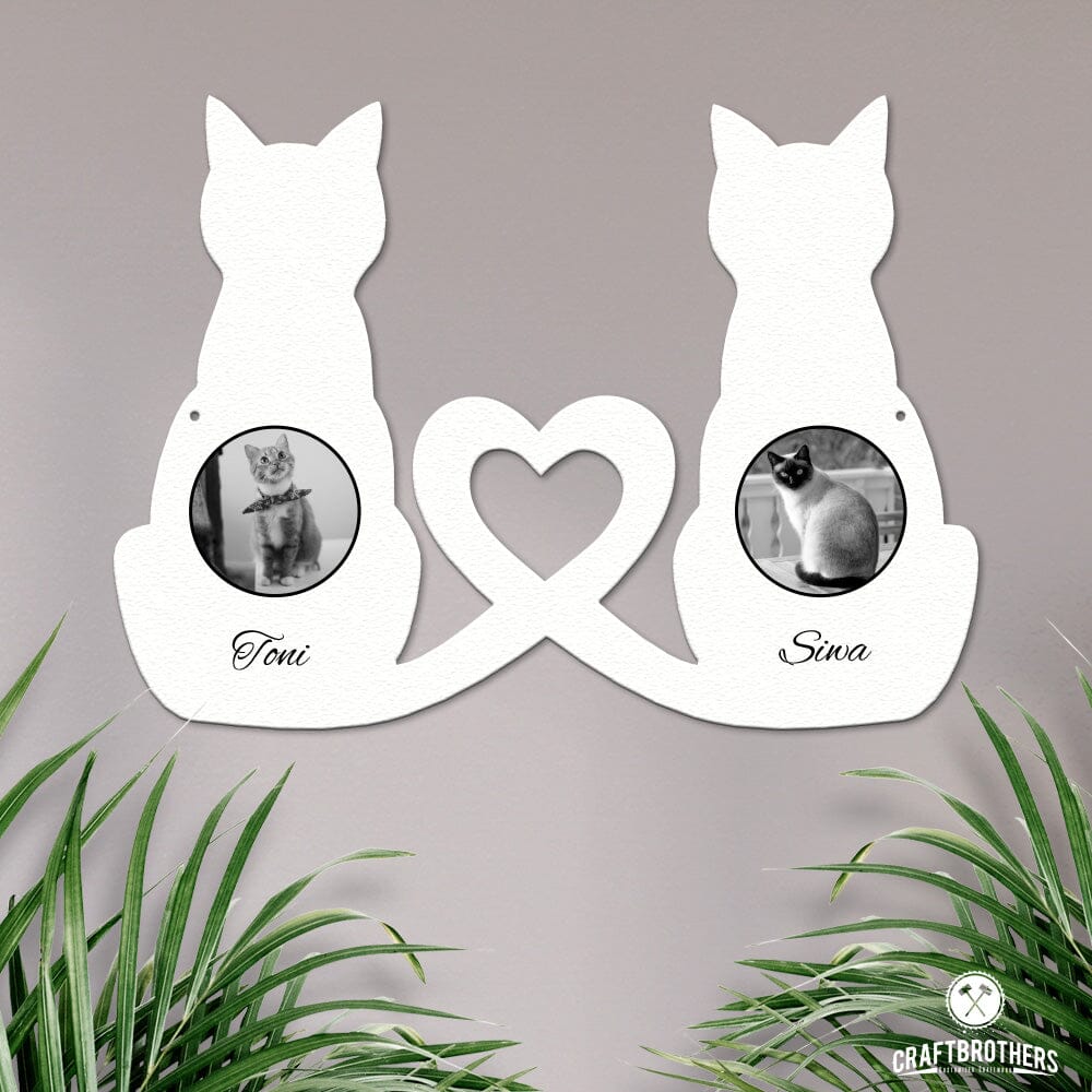 Zwei Katzen (personalisierbar) Craftbrothers