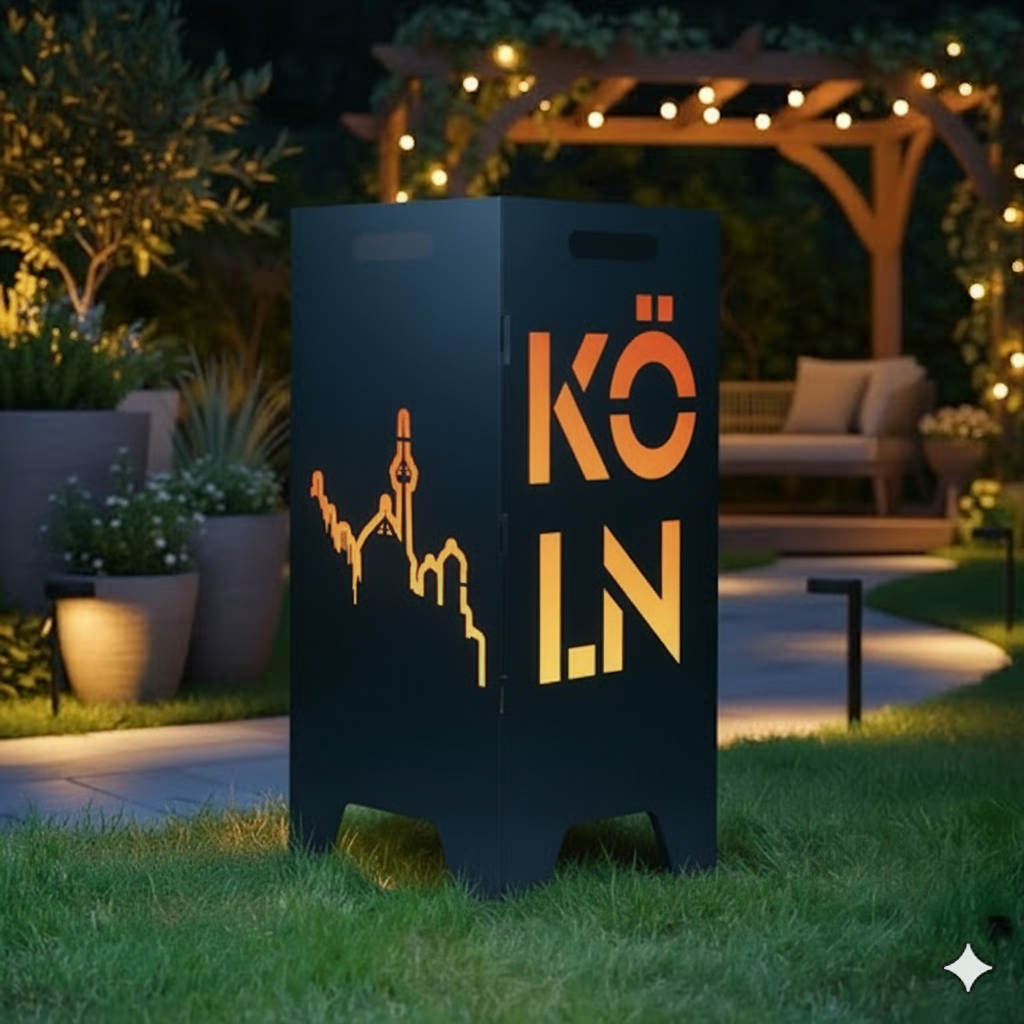 Feuertonne Köln aus edlem Stahl