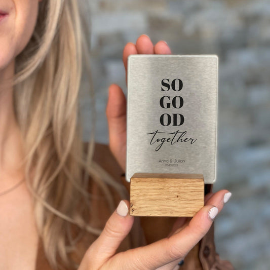 Little Message - So Good Together - Schrift Schwarz Craftbrothers