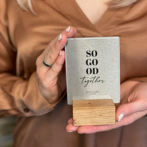 Little Message - So Good Together - Schrift Schwarz Craftbrothers