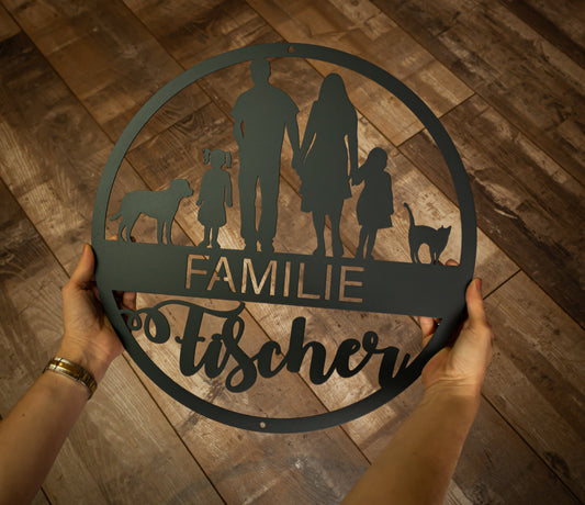 Türschild Family Edition Tages-Angebot Craftbrothers