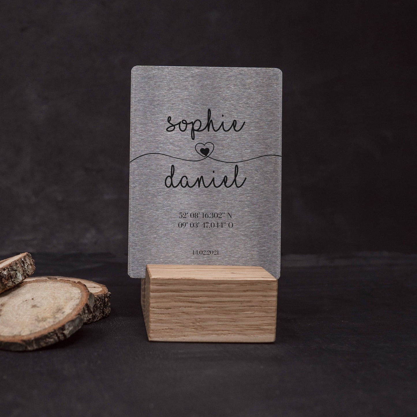 Little Message - Deine Namen & Deine Koordinaten Craftbrothers