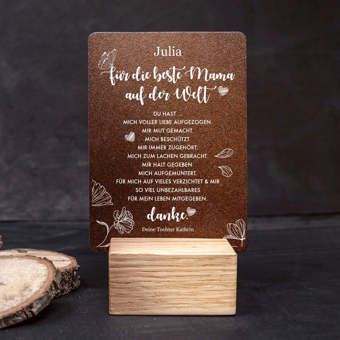 Little Message - Muttertag "Beste Mama der Welt" Craftbrothers