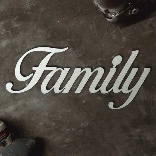 Family Schriftzug Regular Herzau