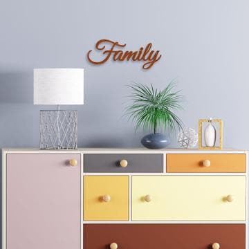 Family Schriftzug Regular Herzau