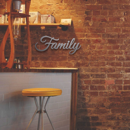 Family Schriftzug Regular Herzau