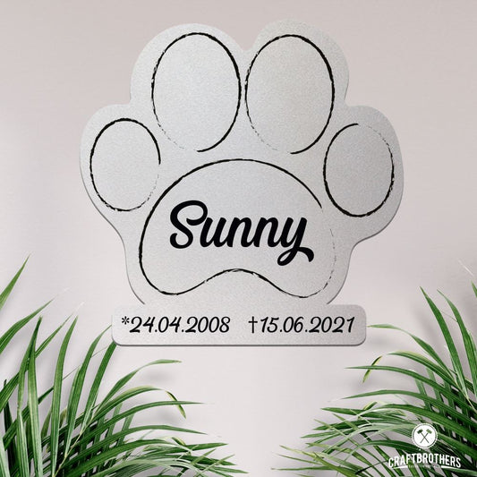 Gedenktafel - Große Pfote Craftbrothers