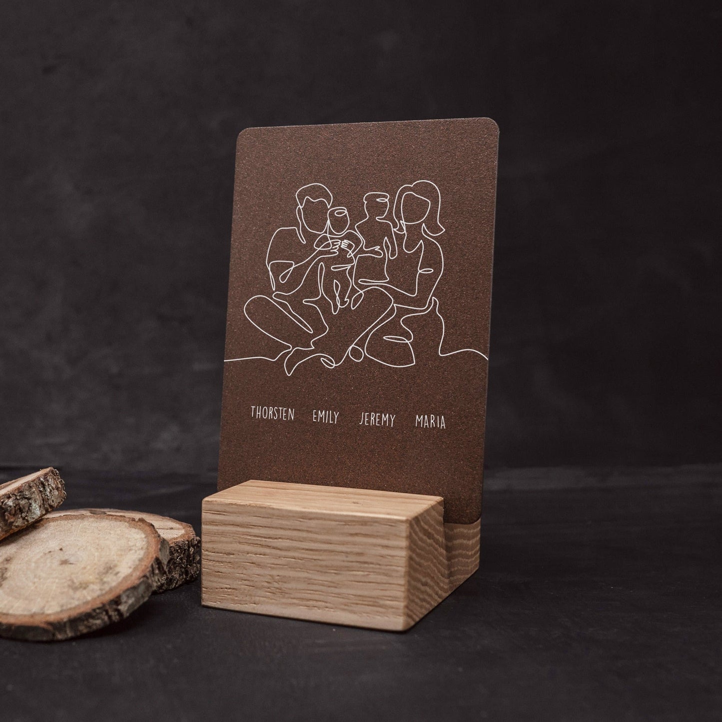 Little Message - Federzeichnung "Baby & Kind" Craftbrothers