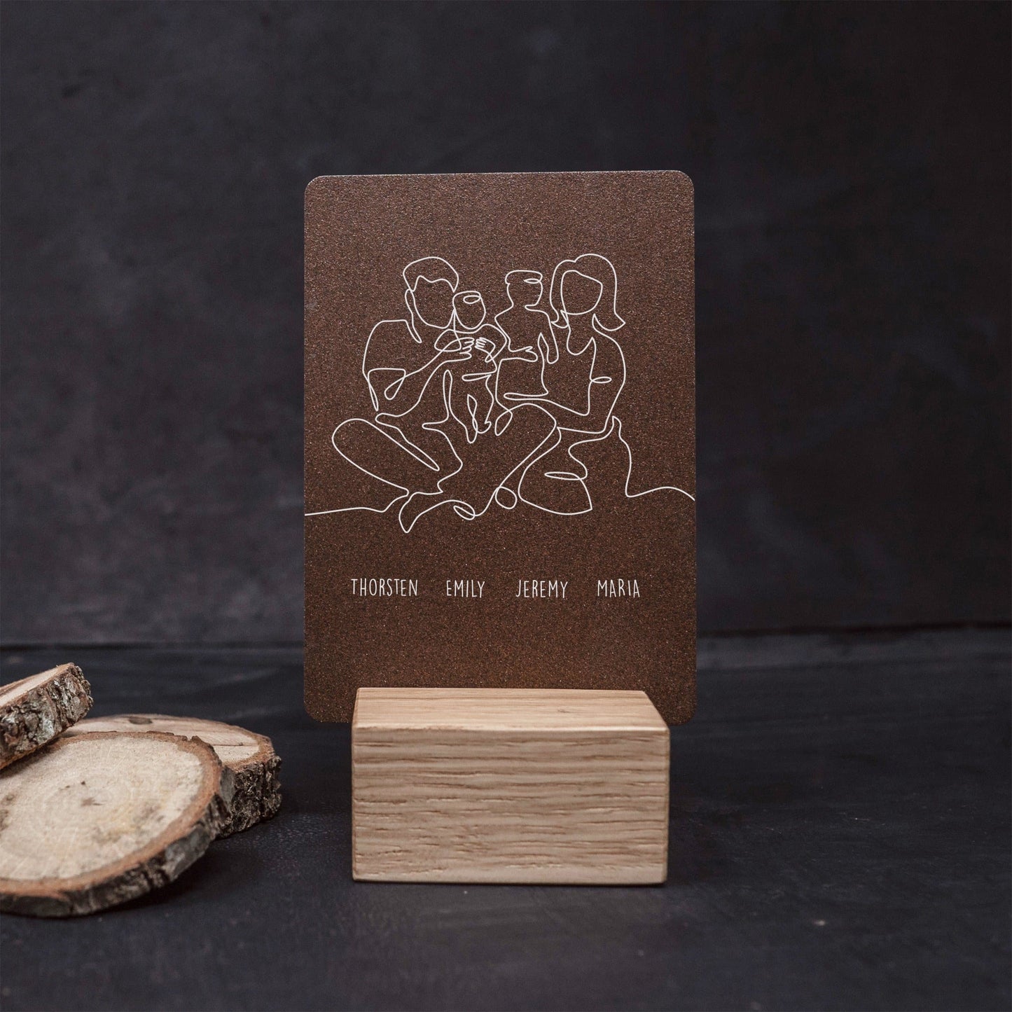 Little Message - Federzeichnung "Baby & Kind" Craftbrothers