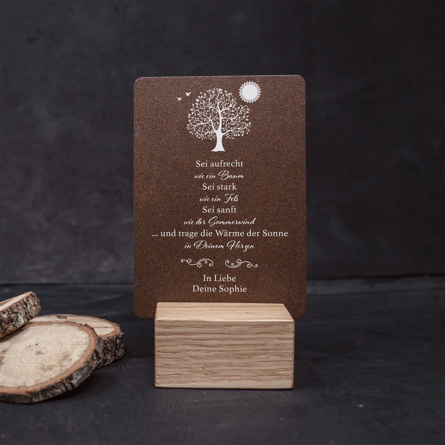 Little Message - Gedicht Baum Craftbrothers