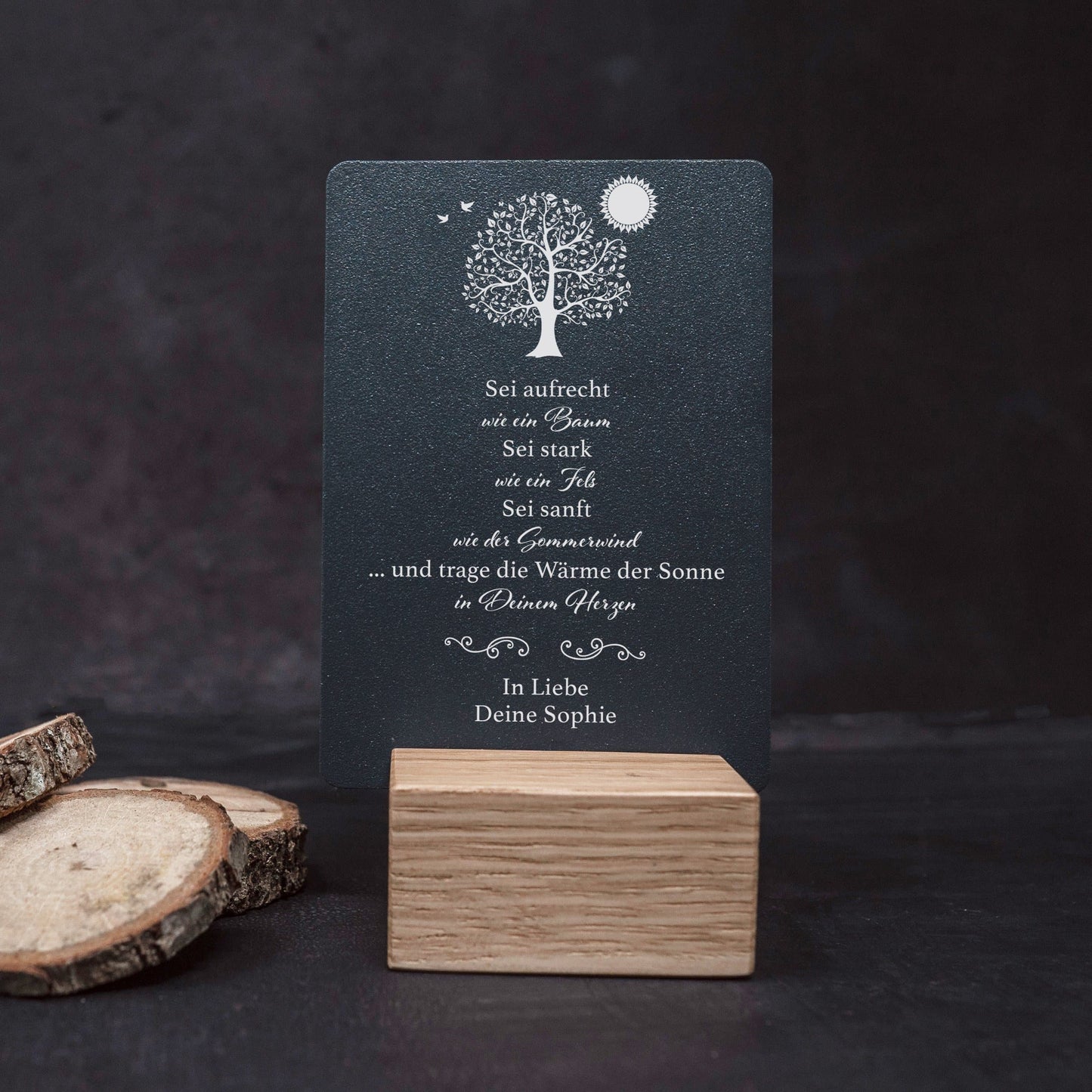 Little Message - Gedicht Baum Craftbrothers