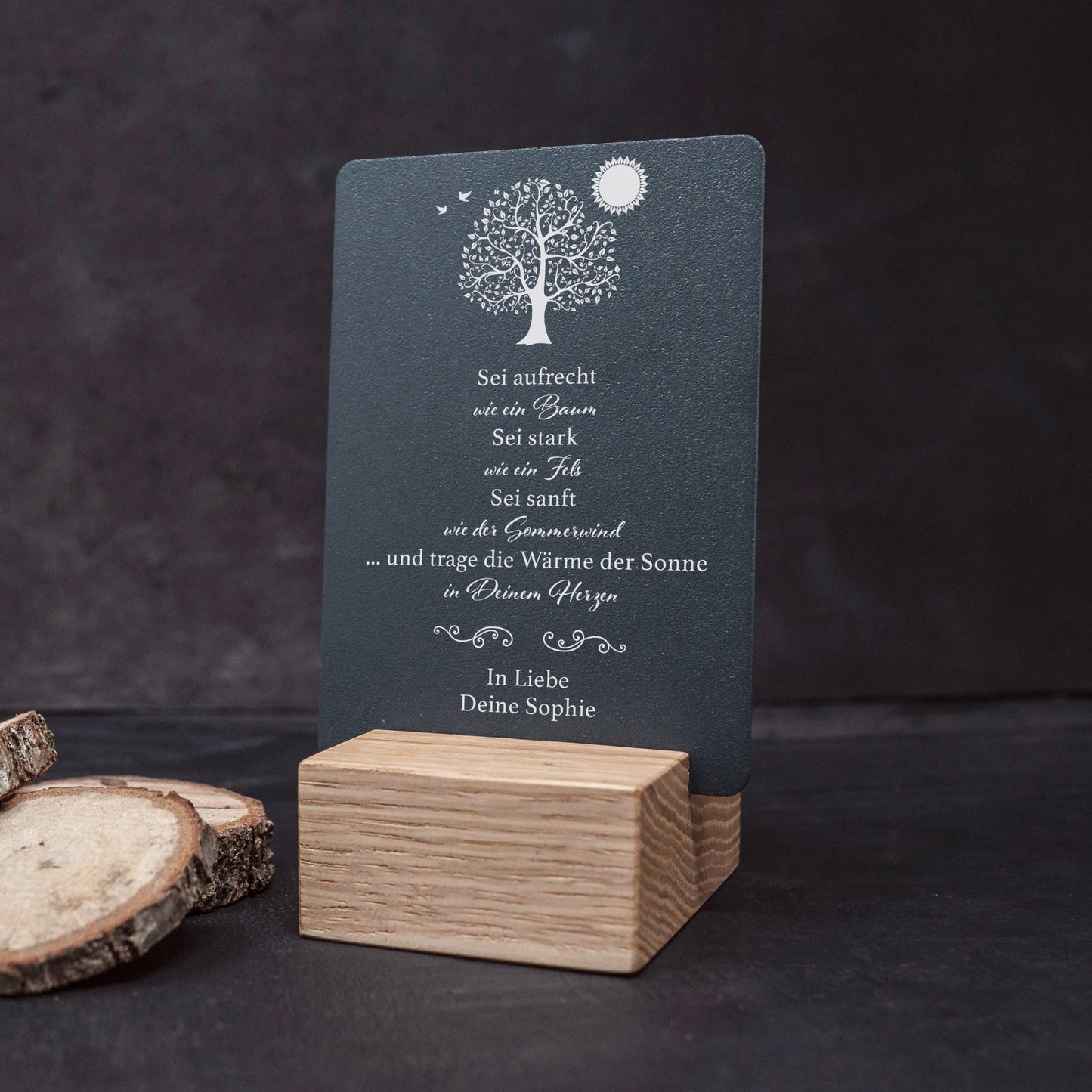 Little Message - Gedicht Baum Craftbrothers