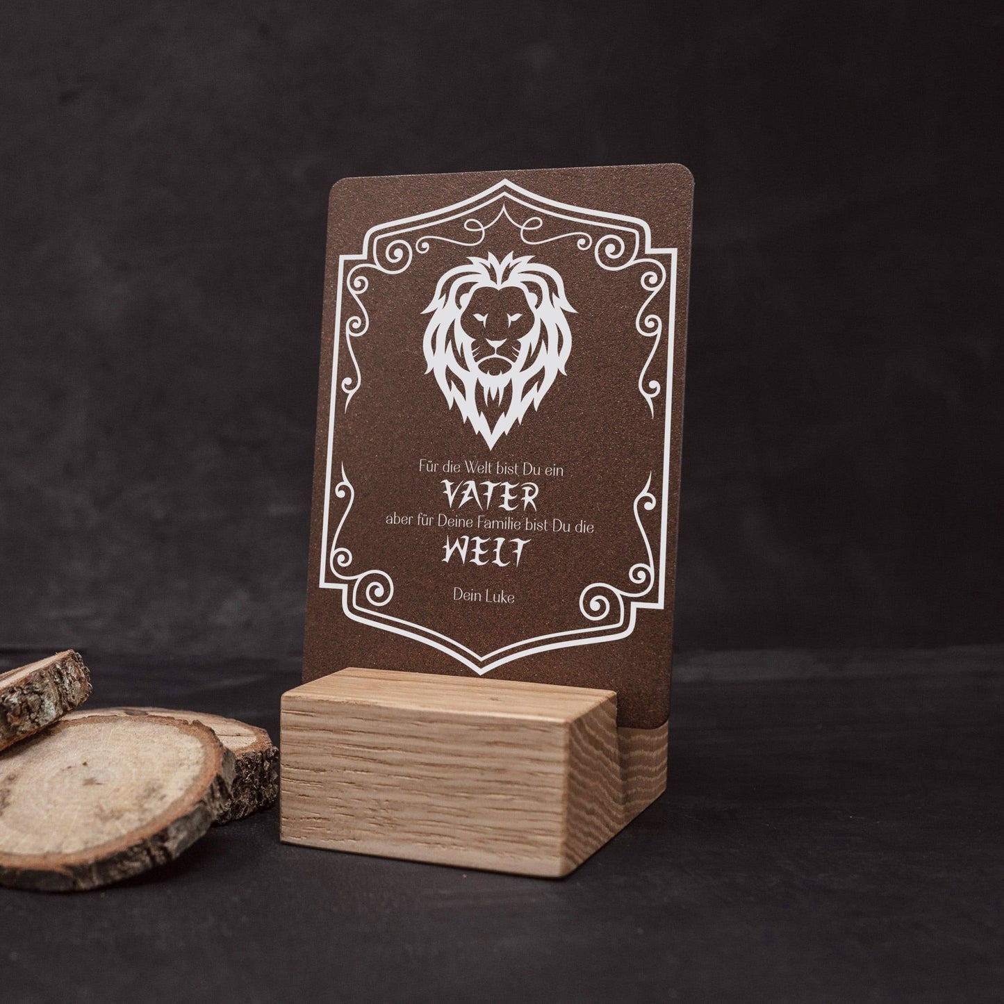Little Message - Löwe Vater "Modern" Craftbrothers