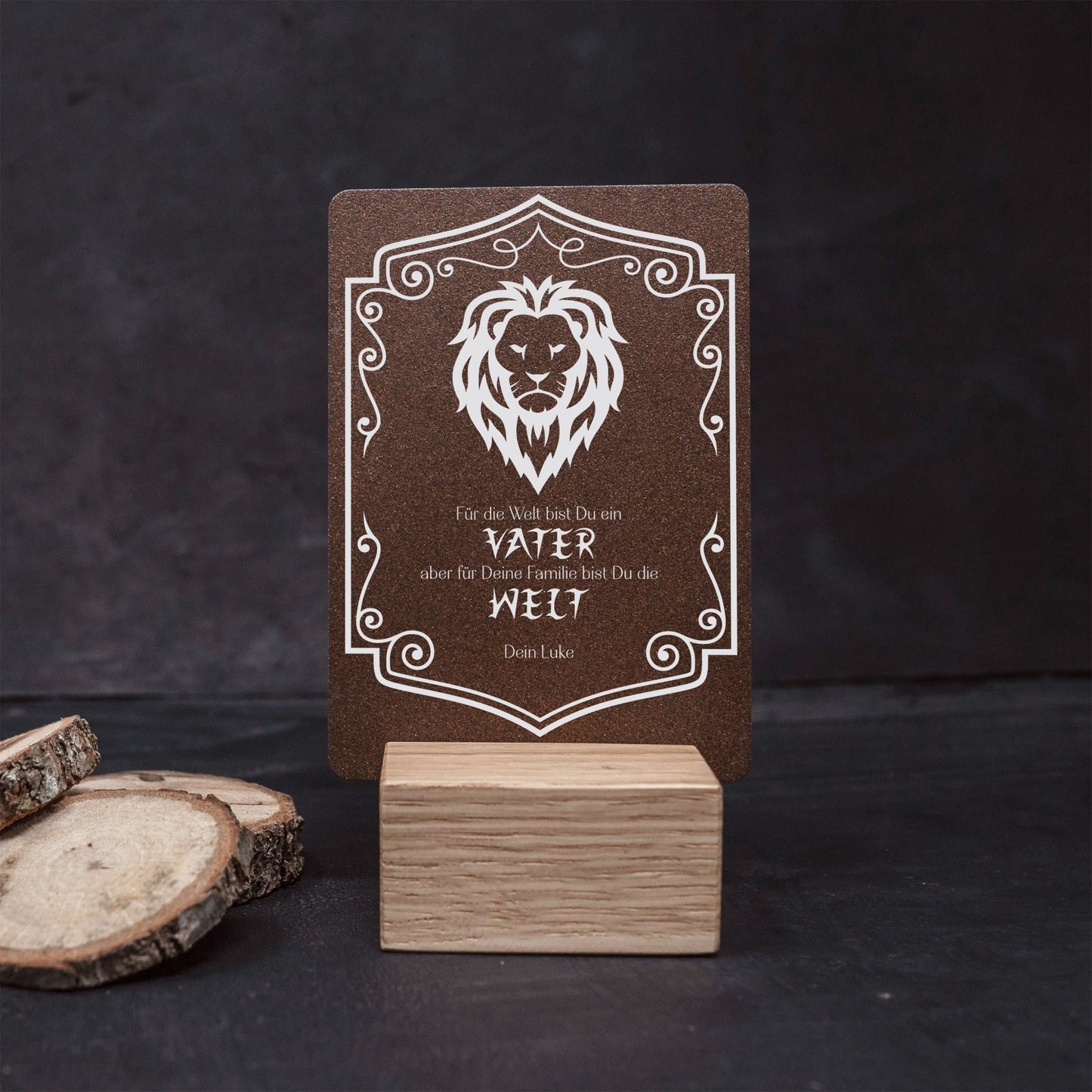 Little Message - Löwe Vater "Modern" Craftbrothers